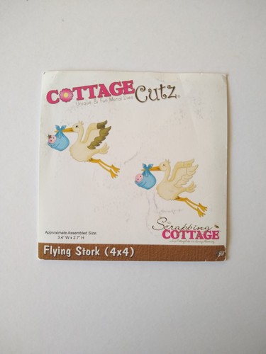 Cottage cutz die flying - die, stork
