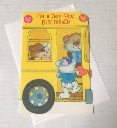 Vtg unused nice school - unused, bus