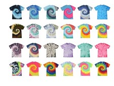 Multi-Color Tie Dye T-Shirts