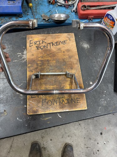 Engine guard crash - guard, bar