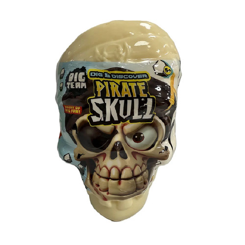Pirate skull dig activity set - pirate,