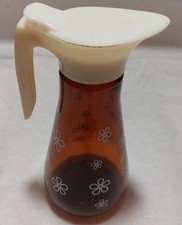 VTG Thatcher Amber Glass/White