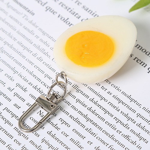 4pcs boiled keychain pendant - boiled,