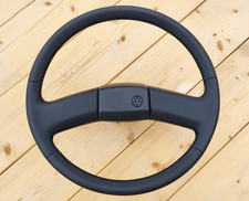 NEW BLACK LEATHER Steering