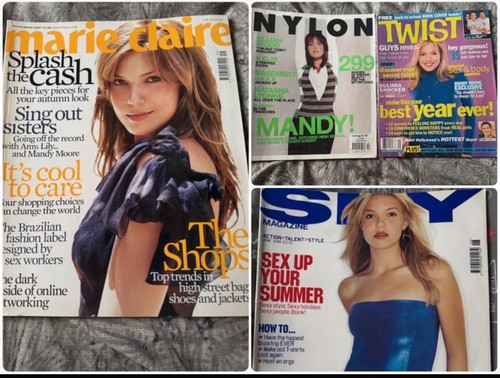 Mandy moore rare magazine - rare,