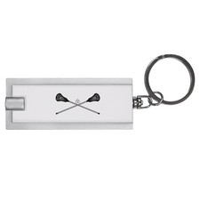'Lacrosse Sticks' LED Keyring Torch (KT00020344)
