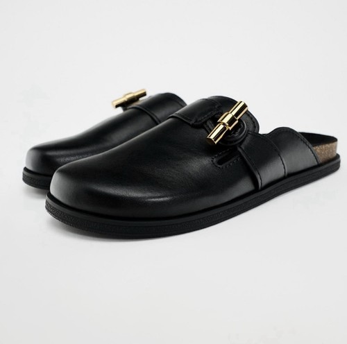 Nwt zara mules flats size - nwt,