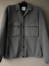 ZARA Men’s Grey Bomber