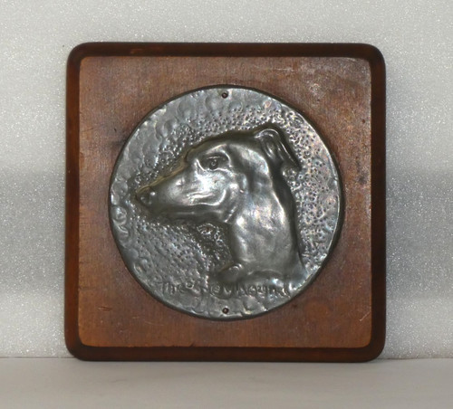 Vintage metal wall - 3d, plaque