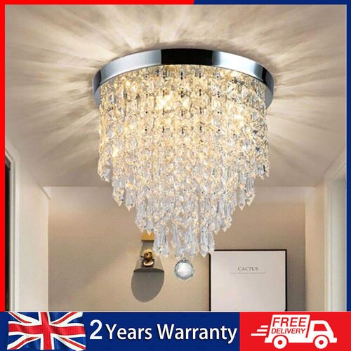 Led ceiling light crystal - light,