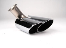 NEW PORSCHE CARERRA 911 996 LEFT EXHAUST TAIL PIPE 99611198102 ORIGINAL