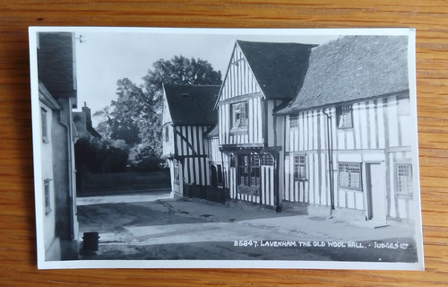 Vintage postcard the old wool - vintage,