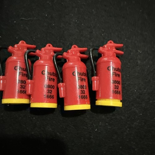 Chubb fire extinguisher - chubb, pencil