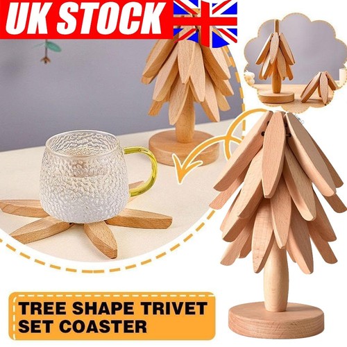 Christmas tree trivet set - trivet, for