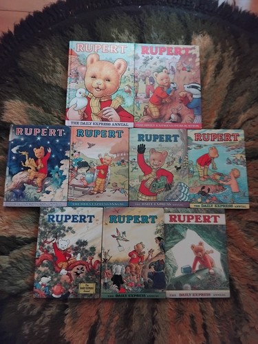 Rupert annuals 1971 - 9,
