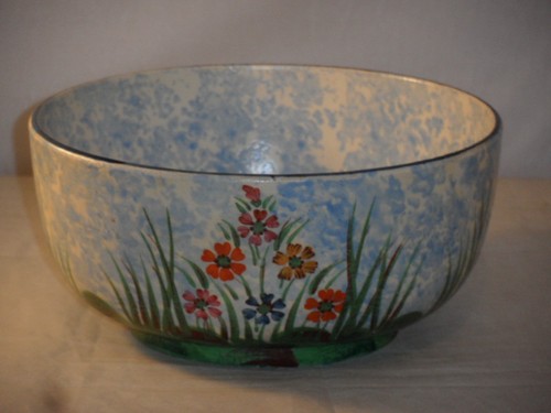 Art deco painted garden - art,