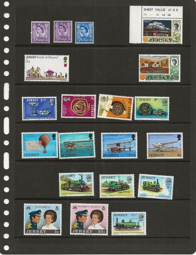 Jersey unmounted mint - jersey,