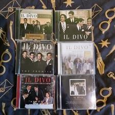 Job Lot Of 6 Il Divo DCs Albums Music Pop Opera Collection Bundle