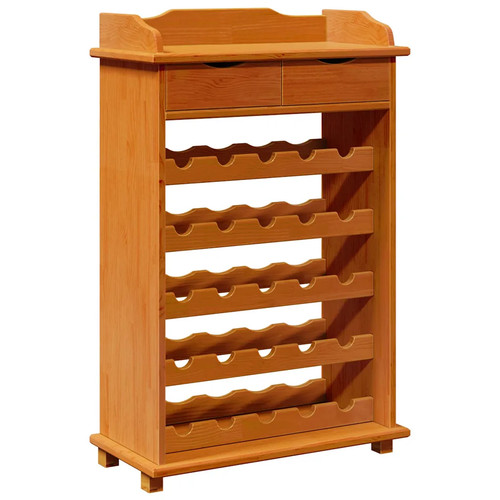 Wine rack brown storage - rack,