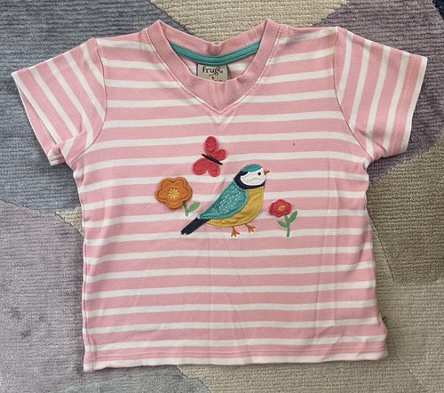 Frugi girls pink and white - girls’,