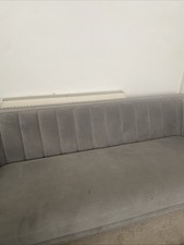 Verona Luxury Corner Sofa Charcoal, 4-Seater