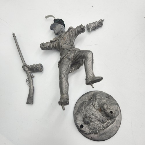 120mm white metal model figure - metal,