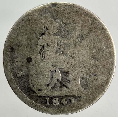 1841 victoria groat - 1841, four-pence