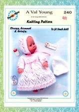 2 DOLLS KNITTING PATTERNS no