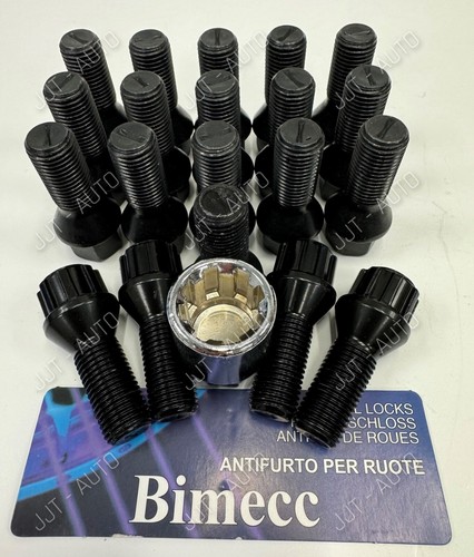 Alloy wheel bolts black for - bolts,