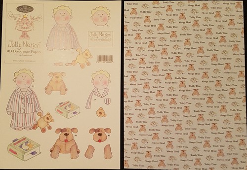 Jolly nation decoupage sheet - nation,