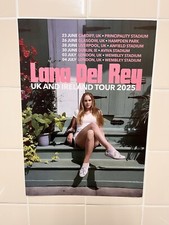 Lana Del Rey 2025 Tour Poster
