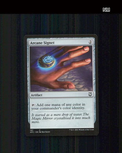 Arcane signet 197 afc - signet,
