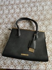 BNWT Womens Dune Tote Handbag Black Leather