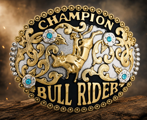 Champion bull rider rodeo - champion,