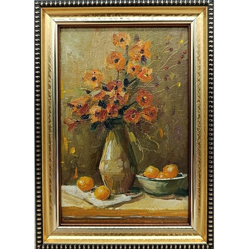 Poppy flowers original oil - poppy,