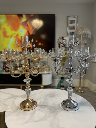 Luxury crystal candelabras - luxury,