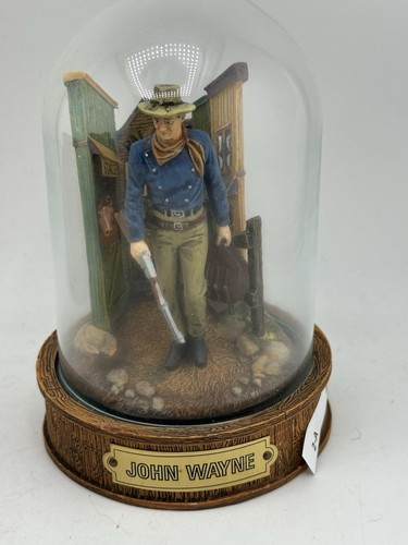 John wayne sculpture glass - wayne, (w/glass