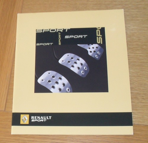 Renault sport brochure - sport,