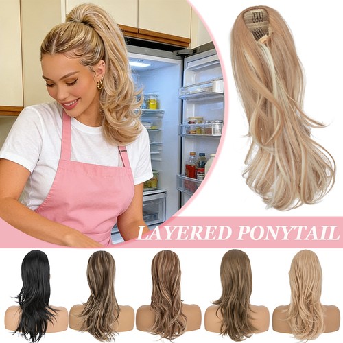 Drawstring ponytail real thick - drawstring,