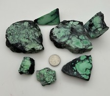 Natural Black Bridge Variscite