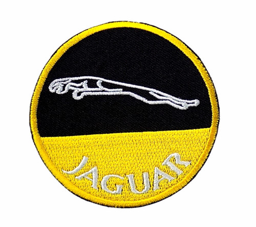 Jaguar embroidered patch - jaguar,