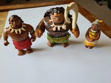 Rare 2016 Disney MOANA Hasbro Adventure Figure Mini Action Figures Toys [B3]
