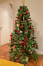 M&S 6FT PRE LIT Christmas Tree - Nordic Spruce tree