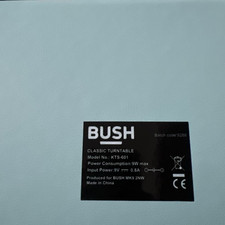 Bush Classic Portable Turntable Teal