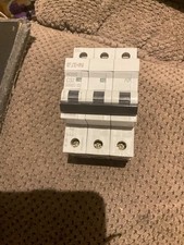 MEM MCB 32 Amp Triple Pole 3 Phase Breaker Type C 32A C32 Memshield 2 MCH332