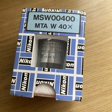 Nikon WI 40x Water Immersion Microscope Objective Hoffman Modulation Contrast