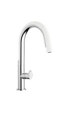 Franke 115.0567.553 Valdo Pull Out Kitchen Tap in Chrome / White