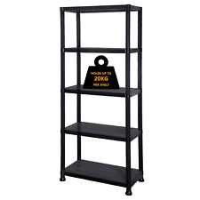 5 Tier Plastic Shelving Home