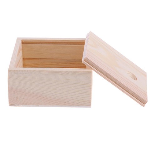 Wooden box keepsake - wooden, jewelry