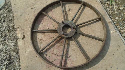 Ransomes ts42 plough wheel - mg,